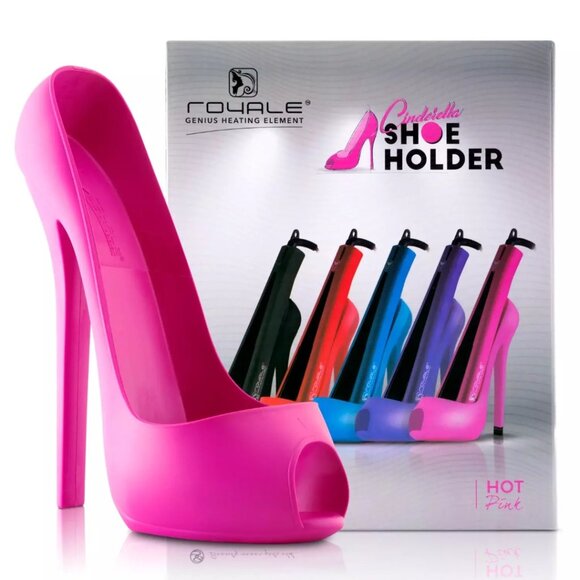 Cinderella Accessories - Cinderella Shoe Hair Tools Holder - Pink and Red